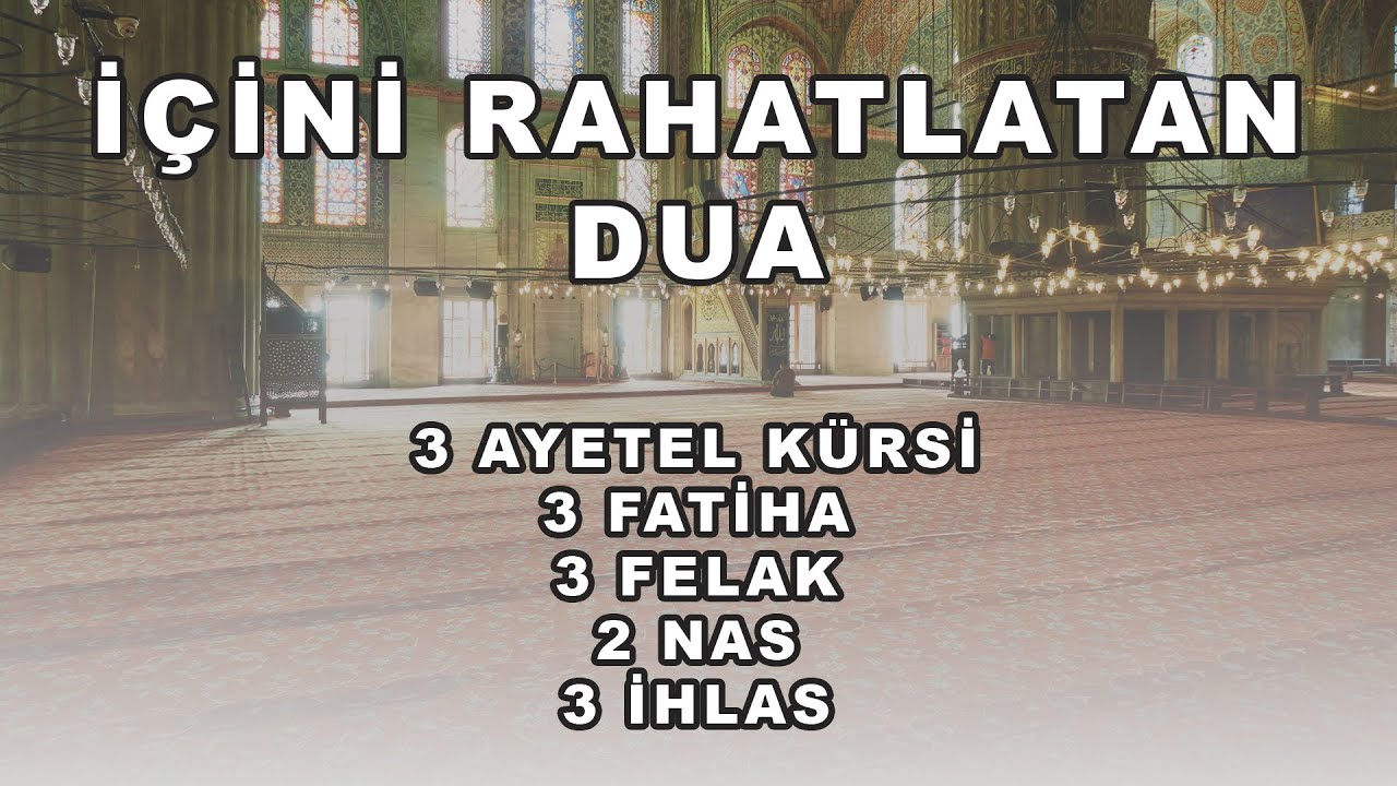 SIKINTI İÇİN EN ETKİLİ DUA