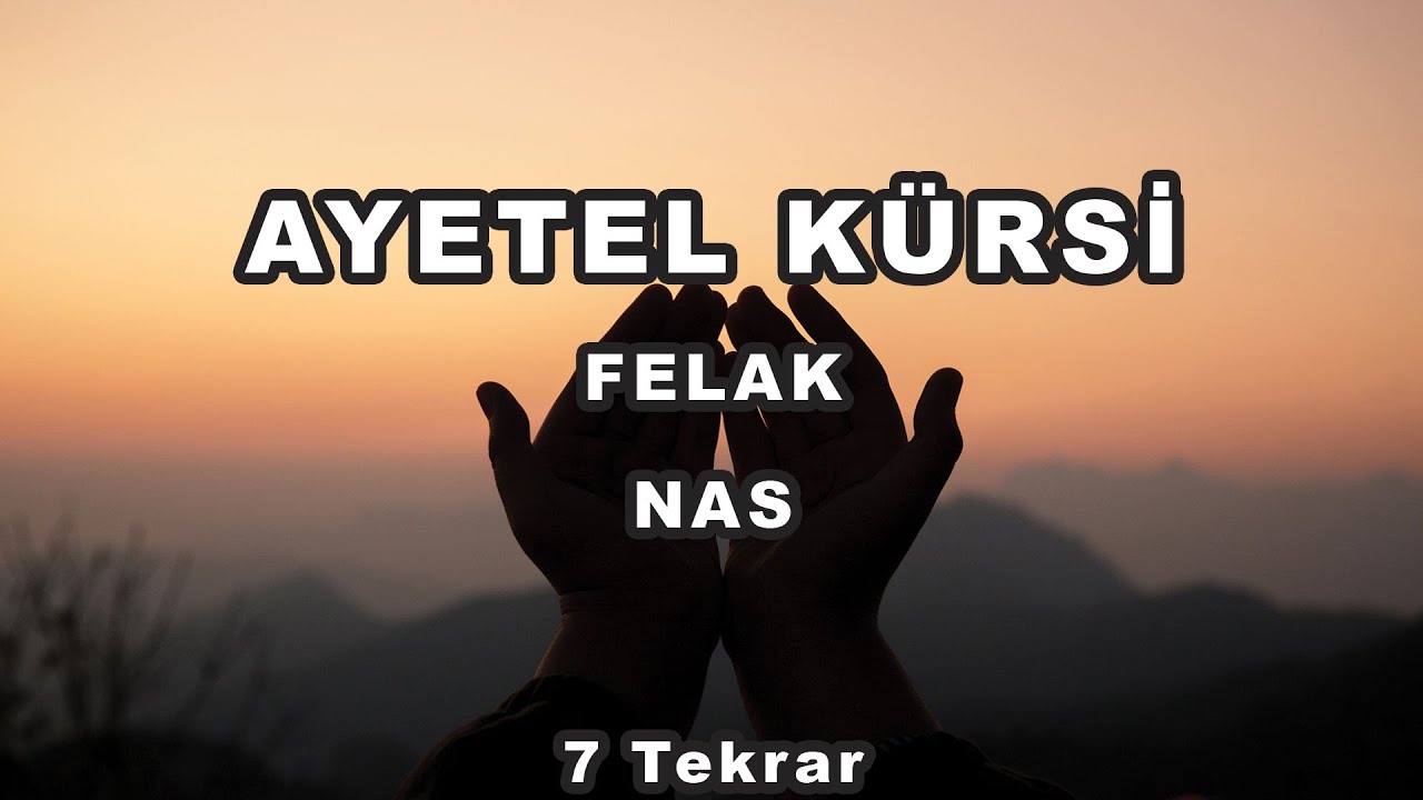 AYETEL KÜRSİ - NAS SURESİ - FELAK SURESİ